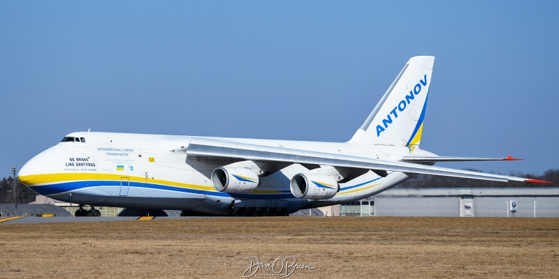 ADB3715	
UR-82008 / AN-124
Antonov Airlines
2/10/24 
Keywords: Military Aviation, KPSM, Pease, Portsmouth Airport, AN-124