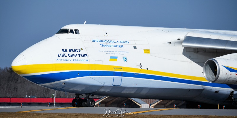 ADB3715	
UR-82008 / AN-124
Antonov Airlines
2/10/24 
Keywords: Military Aviation, KPSM, Pease, Portsmouth Airport, AN-124