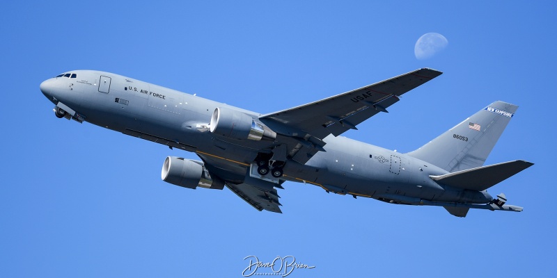 ADVICE99
KC-46A / 18-46053	
157th ARW / Pease ANGB
8/6/23
Keywords: Military Aviation, KPSM, Pease, Portsmouth Airport, KC-46A Pegasus, 157th ARW