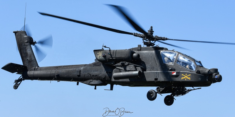 Army Apache arriving and departing Spaulding HS for JRROTC 
AH-64D / 10-05624	
1-14rh AVN / Ft Drum
4/20/23 
Keywords: Military Aviation, US Army Aviation, AH-64D Apache, Spaulding HS ROTC