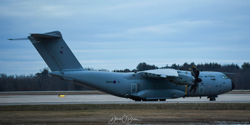 ASCOT4496
ZM404 / A400M	
24/30/70sq /  RAF Brize Norton
1/4/24
Keywords: Military Aviation, KPSM, Pease, Portsmouth Airport, RAF, A400