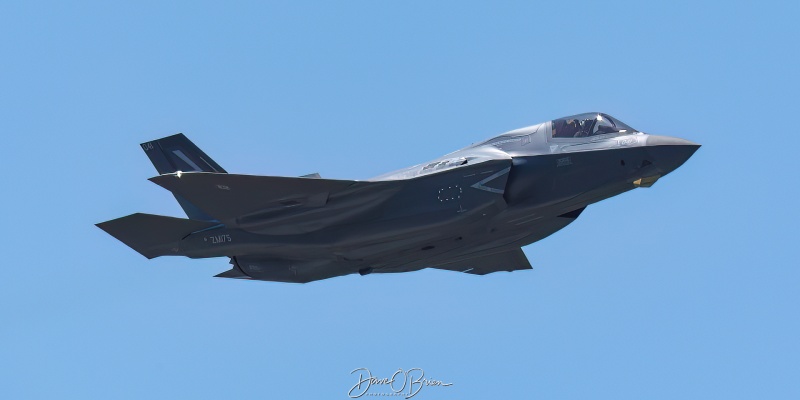 ASCOT9153
ZM175 / F-35B	
617 Squadron / RAF Marham, Norfolk, UK
6/21/25
Keywords: Military Aviation, KPSM, Pease, Portsmouth Airport, RAF, F-35B, 617 Squadron