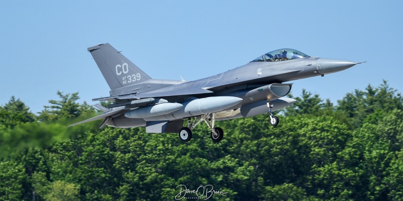BANG22
F-16C / 86-0339	
120th FS / Buckley AFB
6/1/23
Keywords: Military Aviation, KPSM, Pease, Portsmouth Airport, F-16, 120th FS, Air Defender 2023