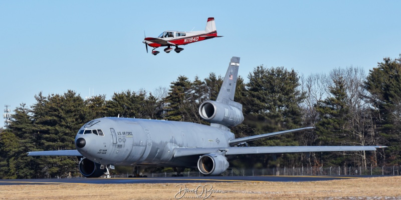 BANKER42
85-0033 / KC-10A	
60th AMW / Travis AFB
1/15/24 
Keywords: Military Aviation, KPSM, Pease, Portsmouth Airport, KC-10A, 60th AMW