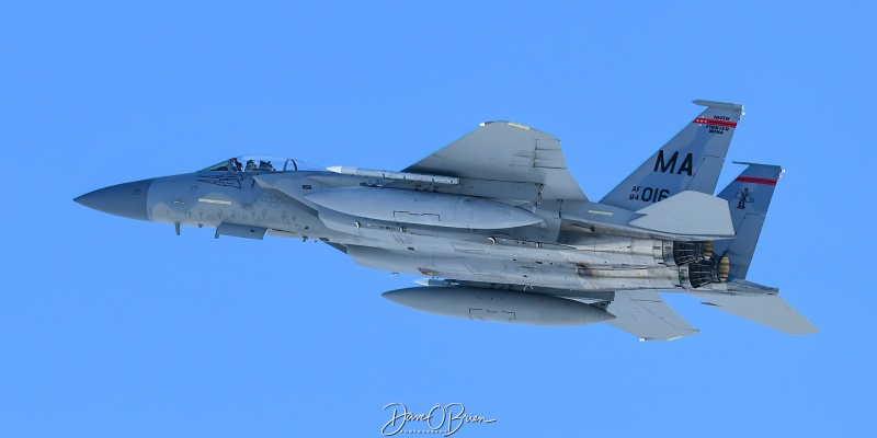 BEAR01
F-15C / 84-0016	
104th FW / Barnes ANGB
1/17/24
Keywords: Military Aviation, KBAF, Barnes ANGB, Westfield Airport, F-15C, 104th FW