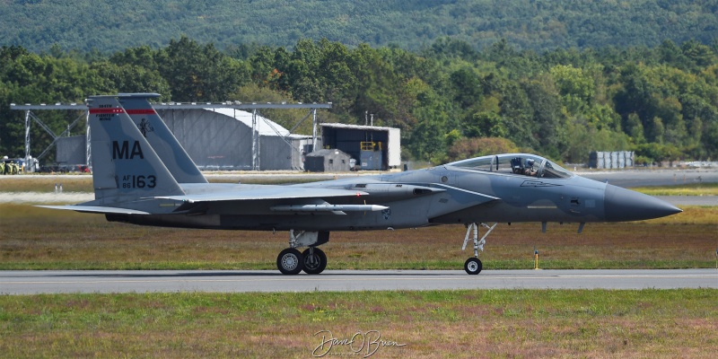 BILLY12 
F-15C / 86-0163
104th FW / Barnes ANGB, MA
9/13/25
Keywords: Military Aviation, KBAF, Barnes, Westfield Airport, Jets, F-15C, 104th FW