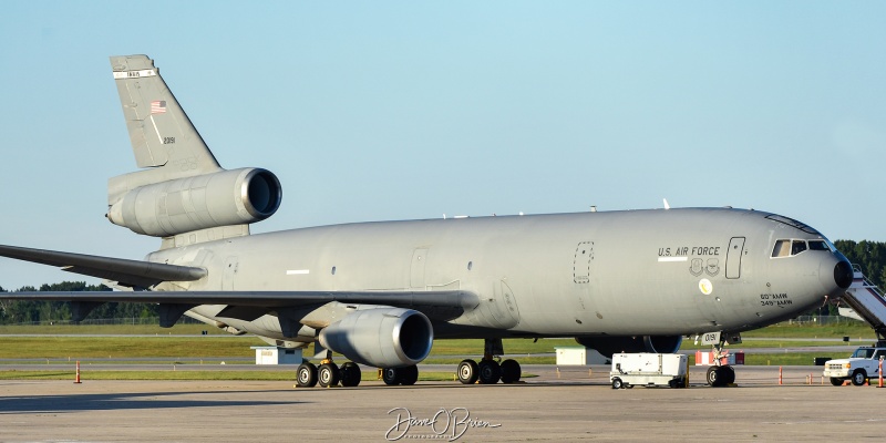BLUE15
KC-10A / 82-0191	
60th AMW / Travis AFB
8/12/23
Keywords: Military Aviation, KPSM, Pease, Portsmouth Airport, KC-10A, 60th AMW