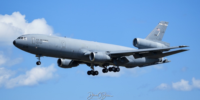 BLUE15
KC-10A / 82-0191	
60th AMW / Travis AFB
8/11/23
Keywords: Military Aviation, KPSM, Pease, Portsmouth Airport, KC-10A, 60th AW