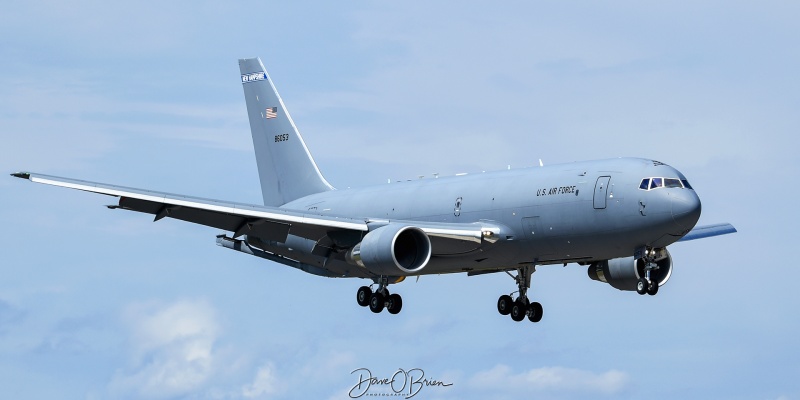 BLUE81
KC-46A / 18-46053	
157th ARW / Pease ANGB
8/11/23
Keywords: Military Aviation, KPSM, Pease, Portsmouth Airport, KC-46A Pegasus, 157th ARW