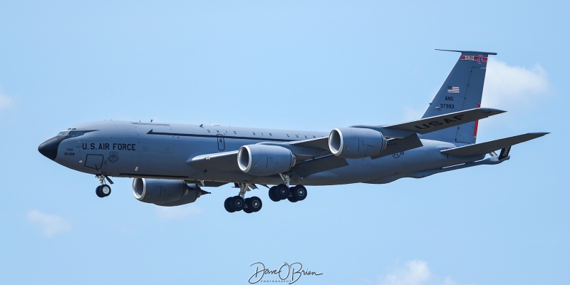 BOBBY91
KC-135R / 63-7993	
166th ARS / Rickenbacker AFB
8/3/23
Keywords: Military Aviation, KPSM, Pease, Portsmouth Airport, KC-135R, 166th ARS