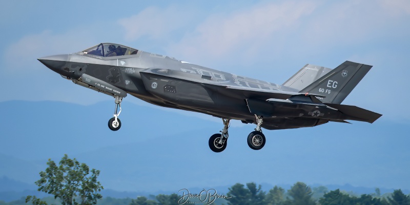 MAMBA2
F-35A / 14-5101	
60th FS / Eglin AFB
7/20/22
Keywords: Military Aviation, KBVT, Burlington, Burlington International Airport, F-35A, 60th FS