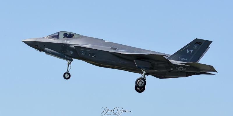 BREW21
F-35A / 18-5344	
134th FS / Burlington
7/20/22
Keywords: Military Aviation, KBTV, Burlington, Burlington International Airport, F-35A, 134th FS