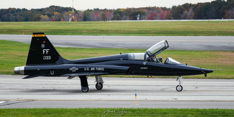 BUNYAP02
63-8133 / T-38	
7th FTS / Langley AFB
10/24/23
Keywords: Military Aviation, KPSM, Pease, Portsmouth Airport, Jets, T-38,