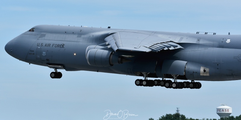 RODD18 working RW34
C-5M / 87-0041	
337th AS / Westover ARB
8/3/21
Keywords: Military Aviation, PSM, Pease, Portsmouth Airport, C-5M Galaxy, 337th AS, 439th AW