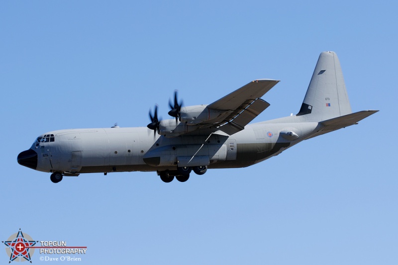 RAF C-130 in with supplies
