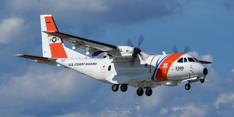 CG2309
2309 / HC-144A	
Northeast Coast Guard / Cape Cod CGAS, MA
7/1/25
Keywords: Military Aviation, KPSM, Pease, Portsmouth Airport, HC-144A, USCG