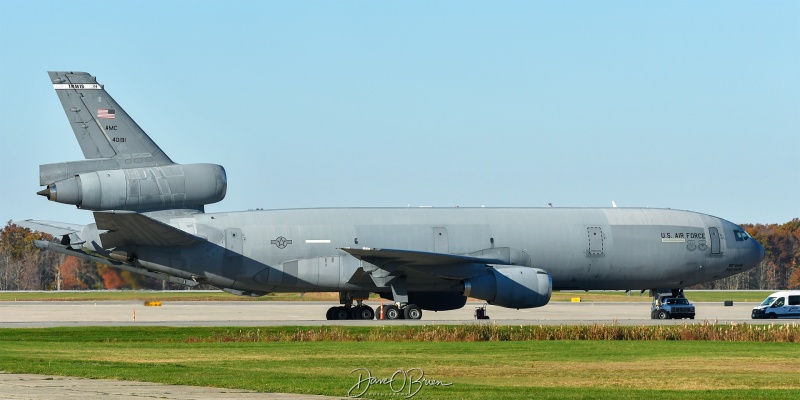 CLEAN91
84-0191 / KC-10A	
60th AMW / Travis AFB
10/28/23
Keywords: Military Aviation, KPSM, Pease, Portsmouth Airport, KC-10A, 60th AMW