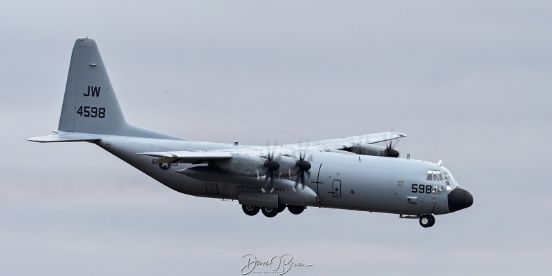 CONVOY3616
164598 / C-130T	
VR-62 / NAS Jacksonville, FL
10/12/25
Keywords: Military Aviation, KPSM, Pease, Portsmouth Airport, C-130T, VR-62