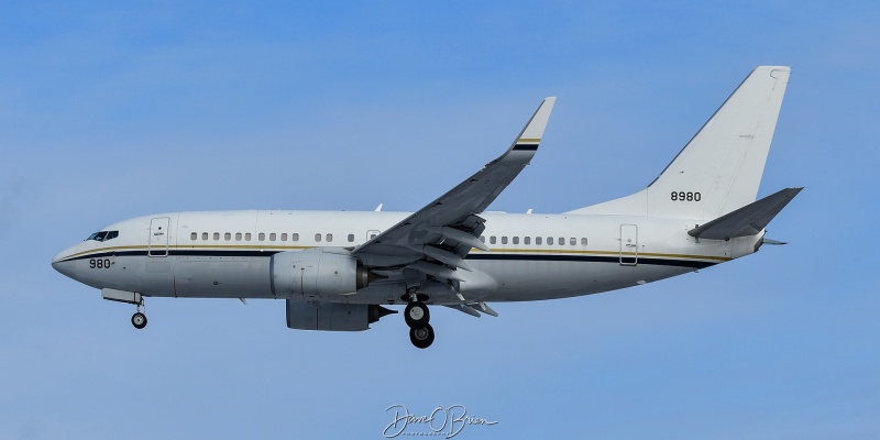 CONVOY4420
168980 / C-40A	
VR-58 / NAS Jacksonville, FL
12/31/25
Keywords: Military Aviation, KPSM, Pease, Portsmouth Airport, US Navy, C-40, VR-58