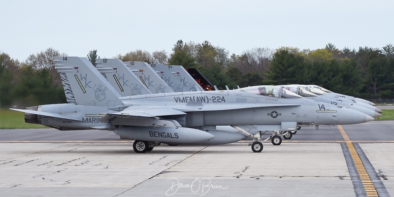 Mazda flight holding short
VMFA(AW)-224	MCAS Beaufort

Keywords: F/A-18C, VMFA(AW)-224, Hornet, Marines, Military Aviation, PSM, Pease, Portsmouth Airport, Jets