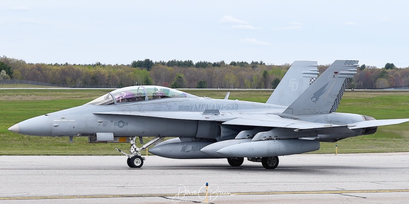 HAWK89
F/A-18D / 164880	
VMFA(AW)-533 / MCAS Beaufort
5/8/21

Keywords: F/A-18D, VMFA(AW)-533, Hornet, Marines, Military Aviation, PSM, Pease, Portsmouth Airport, Jets
