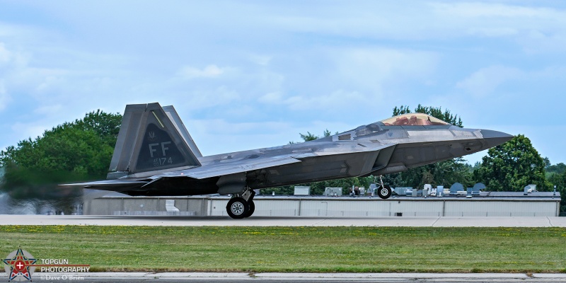 DEMON11
09-4174 / F-22A	
27th FS / JB Langley–Eustis, VA
7/21/26
Keywords: Military Aviation, KOSH, Oshkosh, EAA Air Adventure, Air Show, F-22A, 27th FS