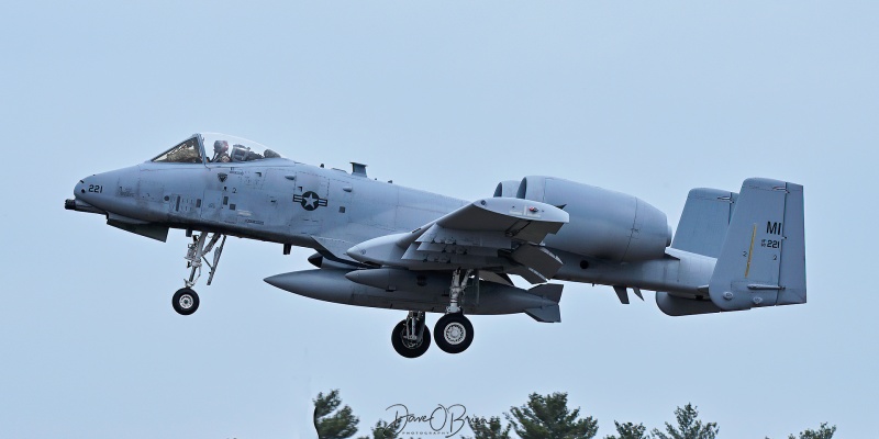 DEMON21
80-02214 / A-10C	
107th FS / Selfridge ANG, MI
3/26/26
Keywords: Military Aviation, KPSM, Pease, Portsmouth Airport, A-10C Warthog, 107th FS