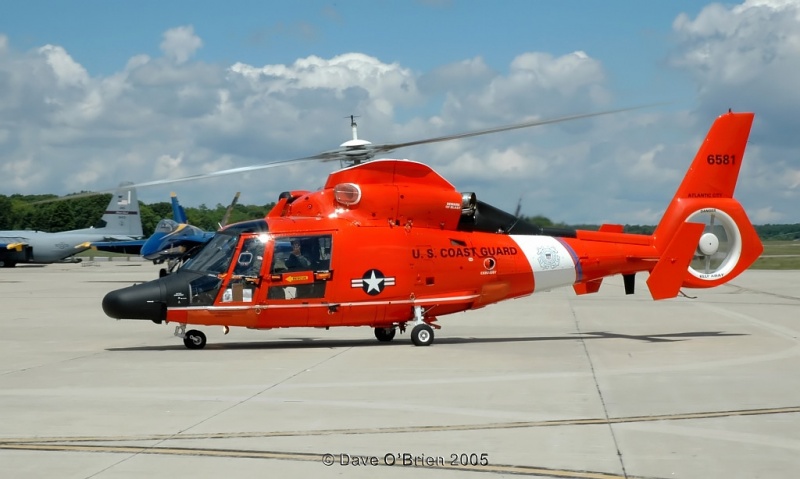 Friday Atlantic City USCG Dauphin arriving
