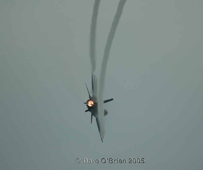 Saturday F-16 Demo Morning
