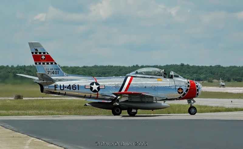 Friday F-86 Ed Shipley from the Heritage Flight
