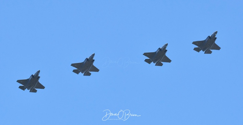 4 ship overhead 
158th FW launches for a VT thank you flyover
5/22/2020
