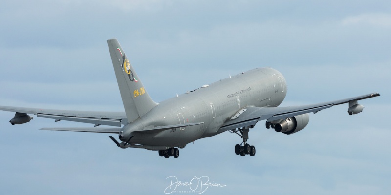 Italian KC-767 departs for Nellis AFB for a Red Flag 2/15/18

