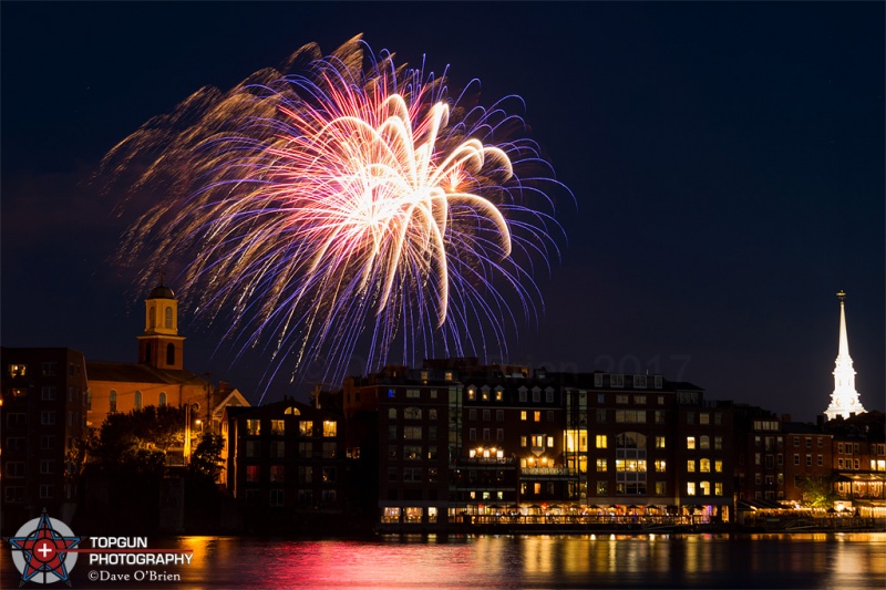 Portsmouth NH Fireworks 7/3/17
