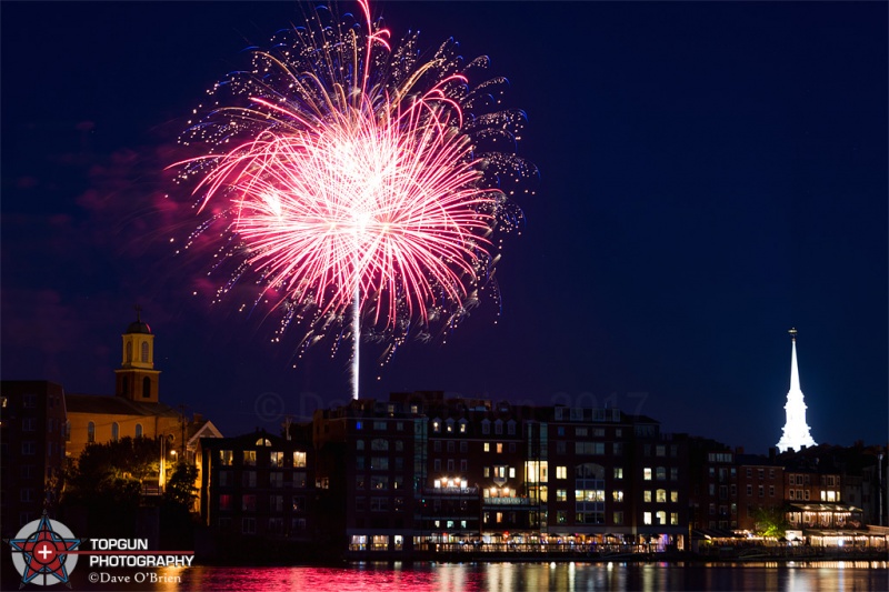 Portsmouth NH Fireworks 7/3/17
