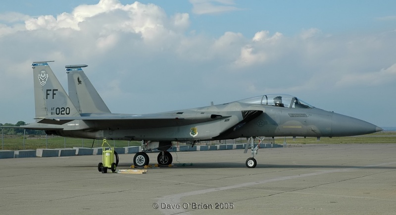 East Coast F-15 demo second ship from Langley
