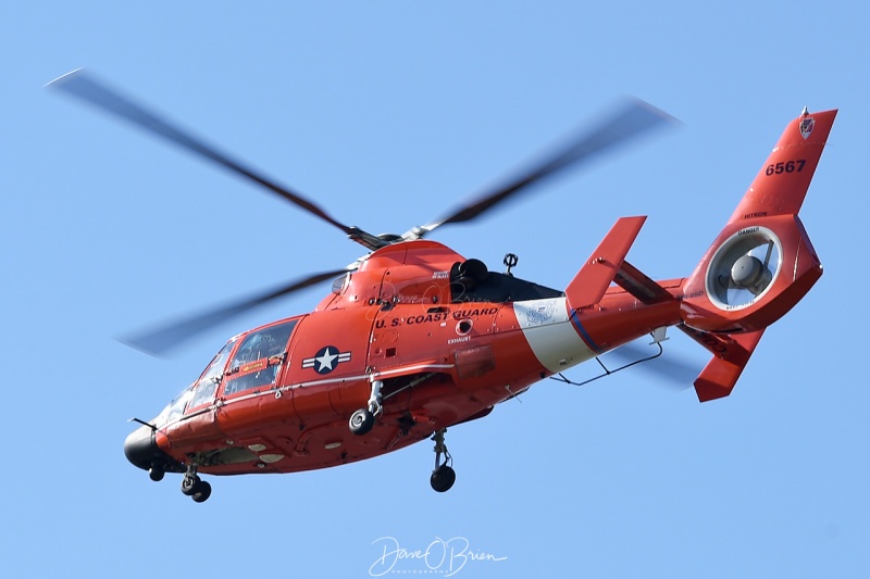 USCG 6567 UH-65
USCG Dolphin from Atlantic City heads back after a fill up
7/28/2020
