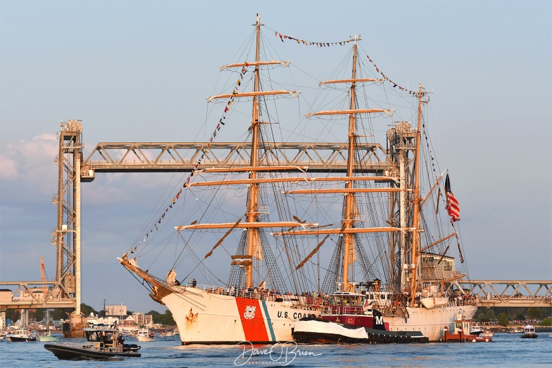 USCG Eagle coming up the Piscataqua River
Portsmouth, NH
8/1/19
