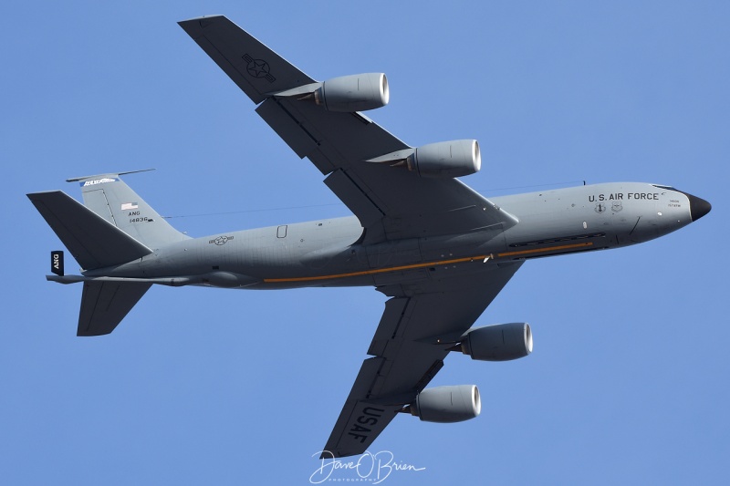 PACK 81 Departing RW16 
157th ARW KC-135R 58-0023
1/4/19
