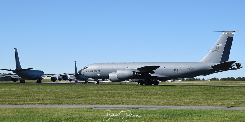 MAINE 85 FLIGHT
KC-135R / 58-0021, 62-3153, 63-8872
132nd ARS / Bangor ME
8/28/2020
