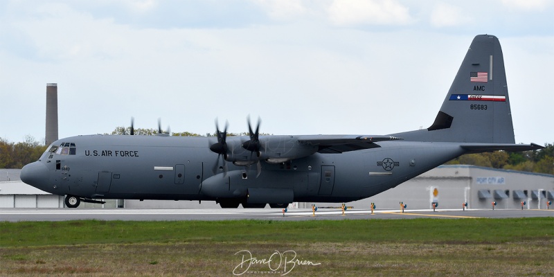 REACH610
C-130J-30 / 08-5683	
317th AW / Dyess AFB
5/11/21

Keywords: Military Aviation, PSM, Pease, Portsmouth Airport, Jets, C-130J-30, 317th AW