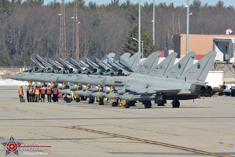 impressive lineup
Italian Typhoons on the ramp heading to Red Flag 16-2
2/22/16
