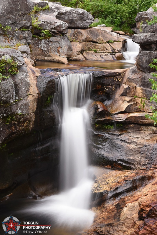 Screw Auger Falls in North Oxford ME 7-16-16
