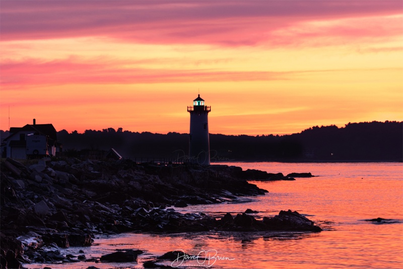 Portsmouth Lighthouse Sunrise
New Castle, NH
8/21/19
