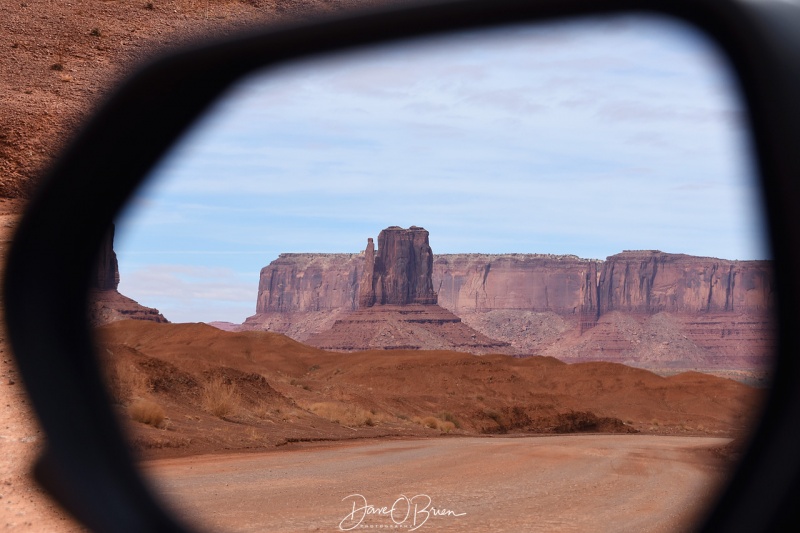 driving the auto road through Monument Valley 3/12/18
