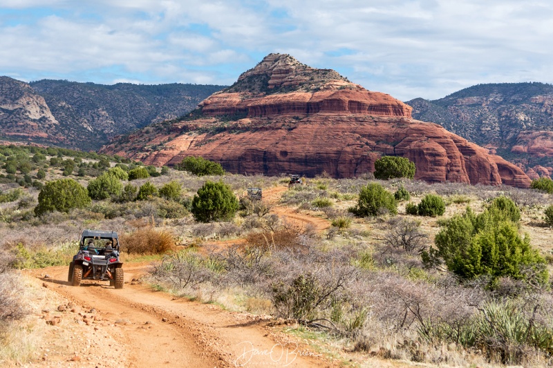 some off roading in our jeep from Barlow rentals.
