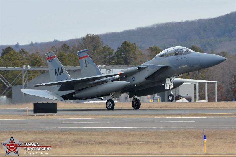 LETHAL23 flight returning 2-23-16
F-15D / 85-0134	
104th FW / Barnes ANGB
2/23/16
Keywords: Military Aviation, KBAF, Barnes ANGB, Westfield Airport, F-15C, 104th FW