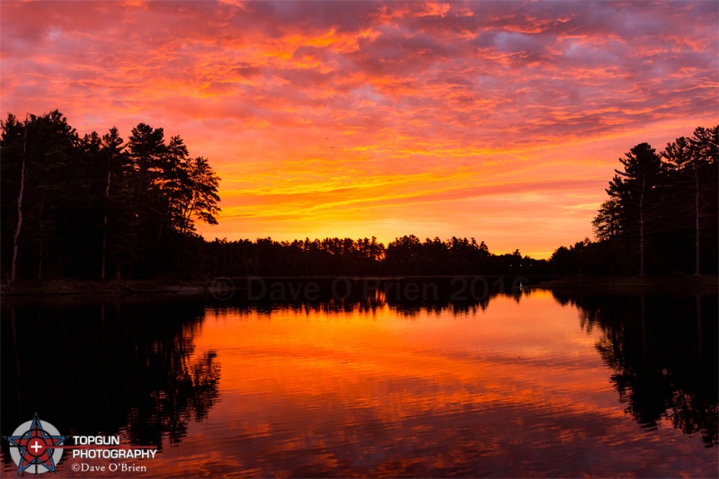 Willard Pond, Dover NH 9-23-16
Sometimes it's better to be lucky, just happened to have my camera with me on this morning and caught this after dropping off my son.
