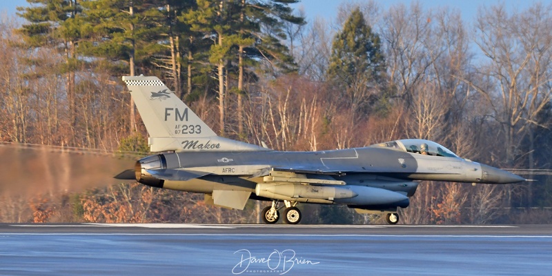 TABOR76
F-16	87-0233
1/15/21
Keywords: Military Aviation, PSM, Pease, Portsmouth Airport, Jets