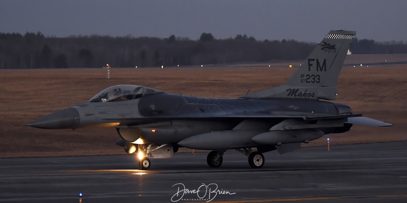 TABOR75
F-16	
87-0233 / 93rd FS
1/15/21
Keywords: Military Aviation, PSM, Pease, Portsmouth Airport, Jets