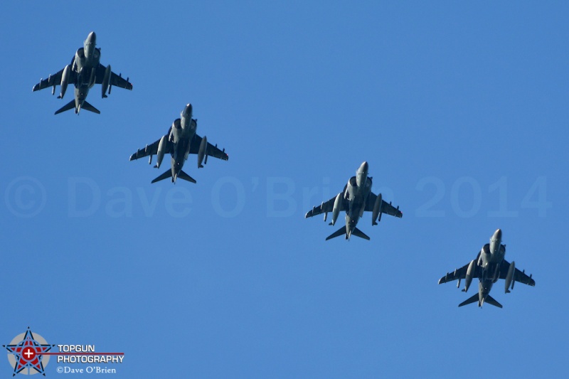 CUBE flight x4
AV-8B+ / 165397, 163869, 165427, 165570
VMA-211 / MCAS Yuma
9/24/14

